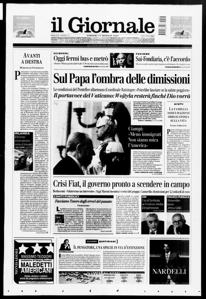 Il giornale : quotidiano del mattino